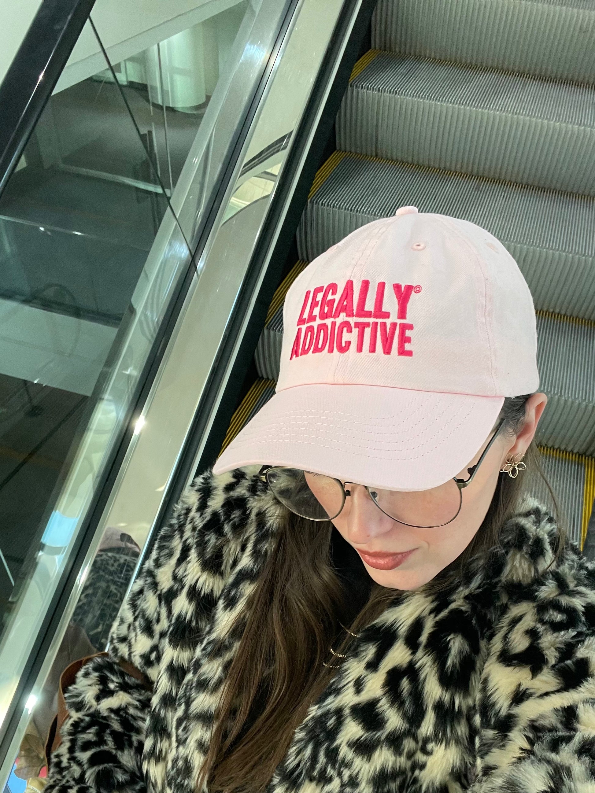 Logo Hat - Pink Tonal - Legally Addictive
