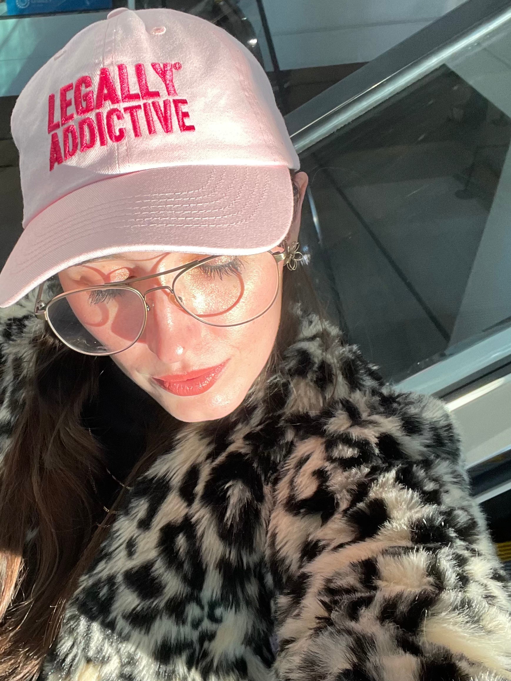 Logo Hat - Pink Tonal - Legally Addictive