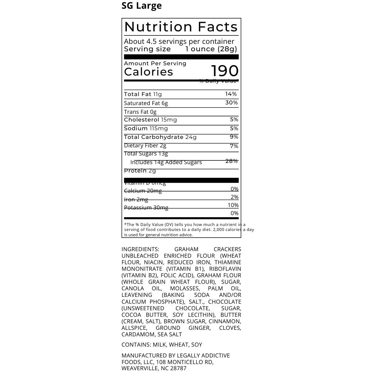 Salted Gingerbread - Party Pack of 4 - NEW for the holidays! - Legally Addictive